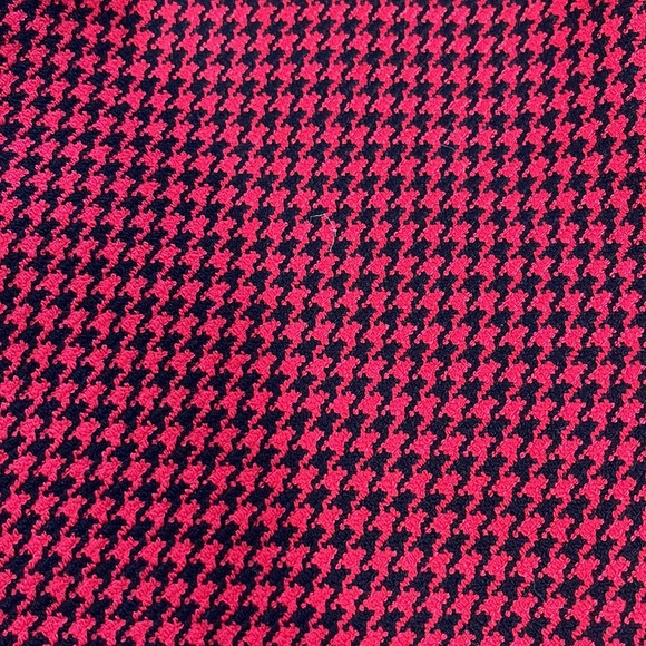 Express women’s red and black houndstooth skirt size 4 - Picture 5 of 9